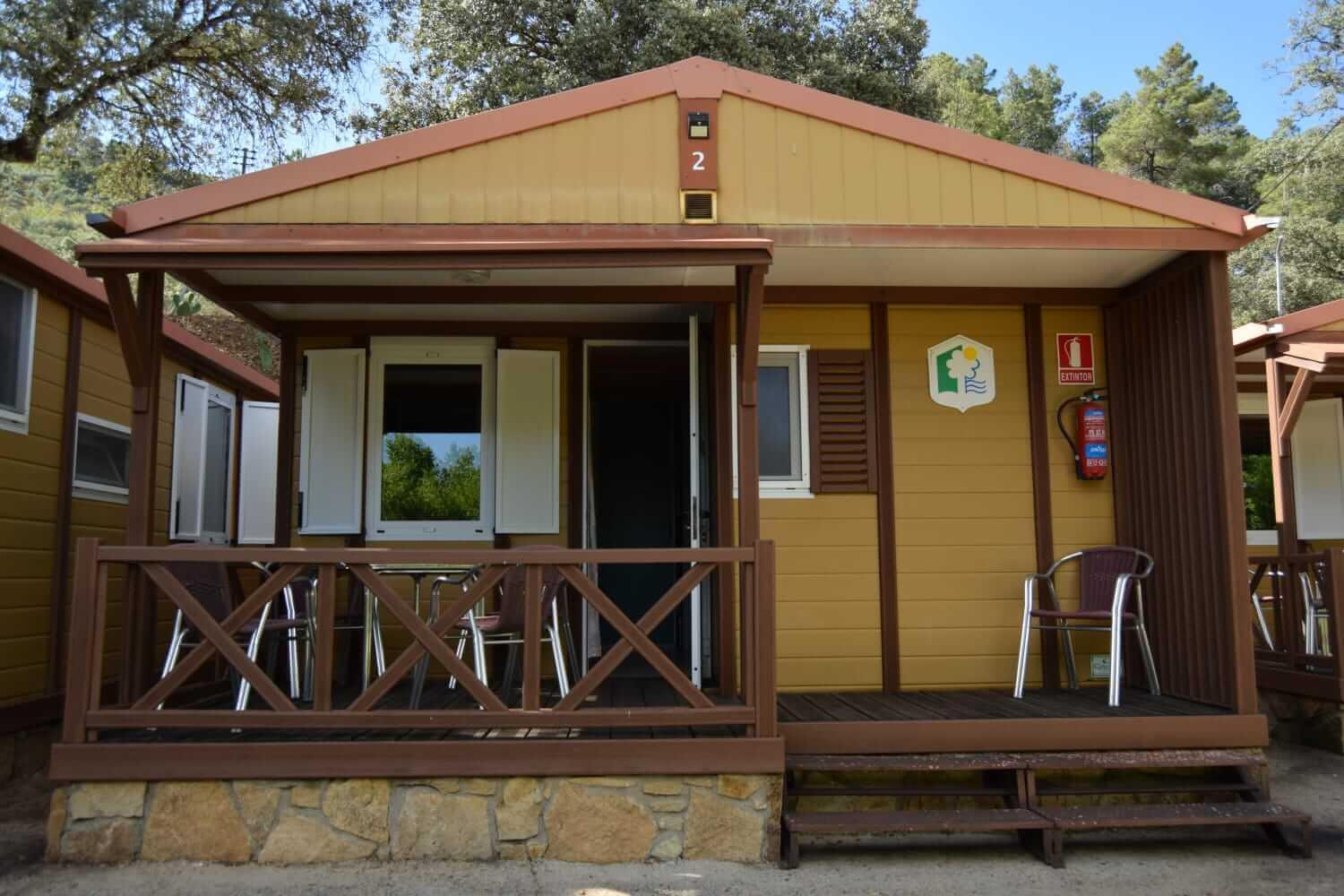 Bungalows, Camping Vega De Francia Сотосеррано Экстерьер фото